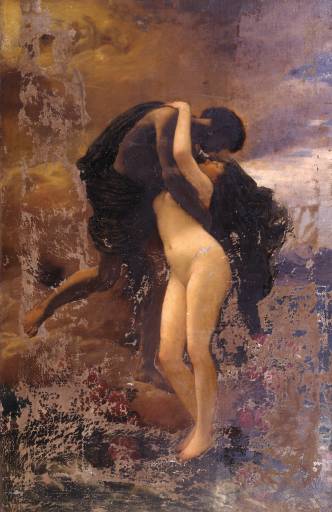 Helios And Rhodes by Frederic Leighton